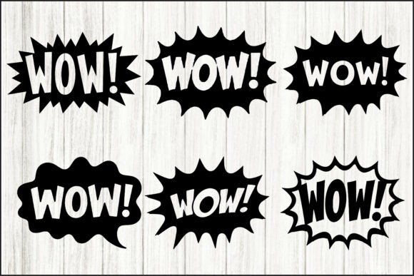 Comic Style WOW Speech Bubble Embroidery Review