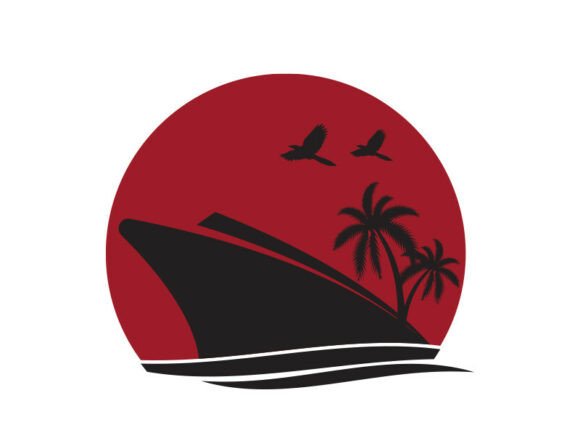 Cruise Ship Vector Art Graphic Design Review