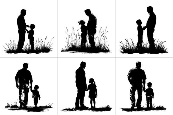 Father Son Daughter Silhouette Craft Review