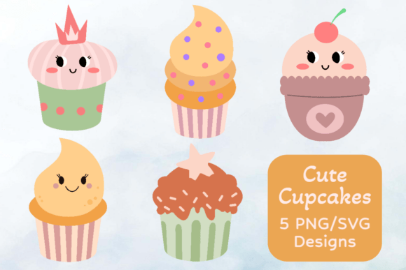 Irresistible Cupcake Clipart Bundle