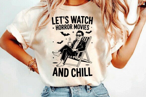 Let s Watch Horror Movies and Chill Png Review