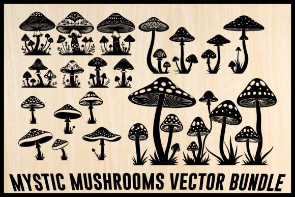 Mystic Mushrooms Vector Bundle Review