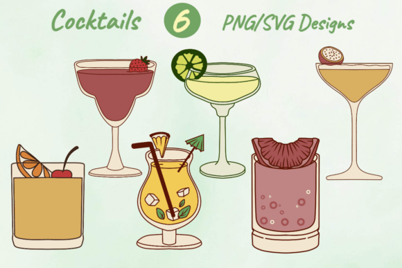 Tropical Cocktail Set Embroidery Review