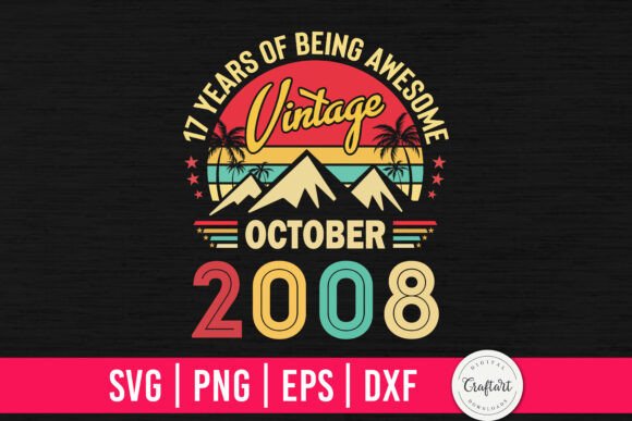 Vintage 2008 October 17th Birthday Embroidery Review