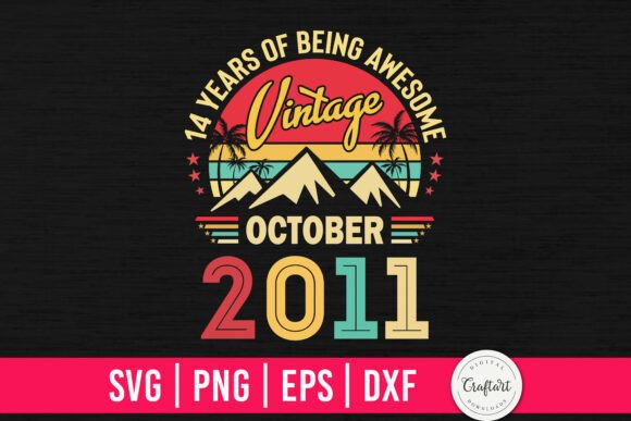 Vintage 2011 October 14th Birthday Embroidery Review