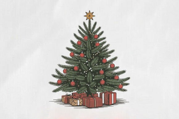 Vintage Christmas Quotes Labels-Retro Ho