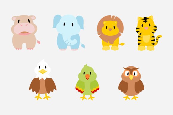 Wildlife Cartoon - Front View Embroidery Review
